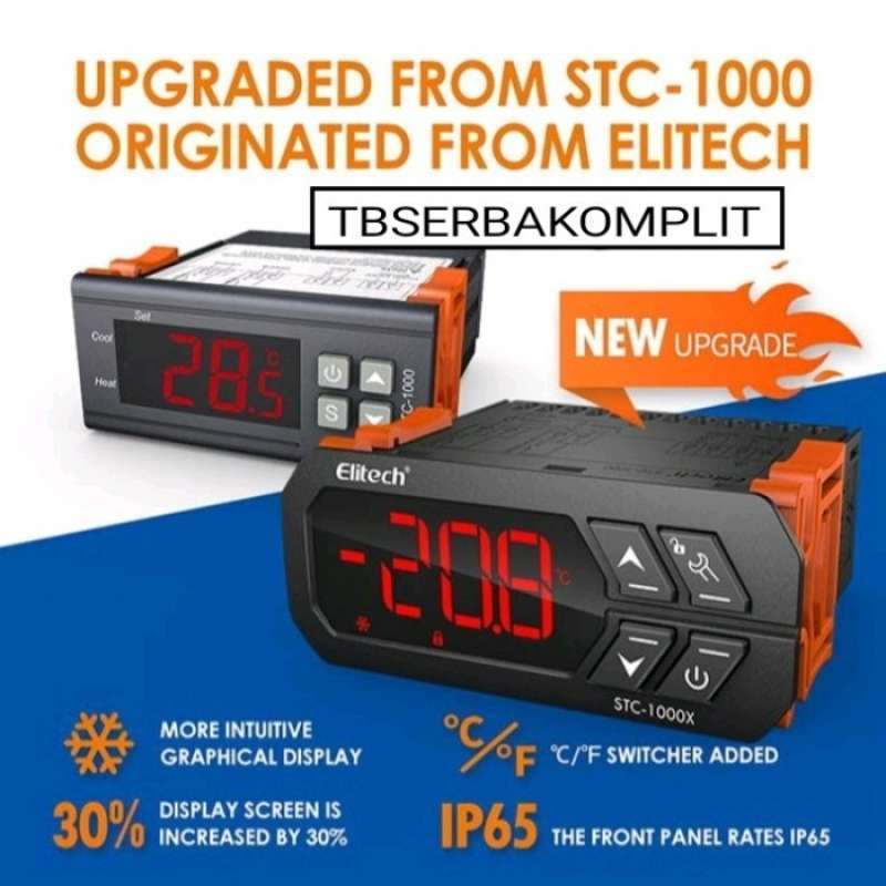 Elitech STC-1000PROTH Termostato WiFi - Controllo Temperatura E Umidità Per Terrari E Incubatrici - Foto 7