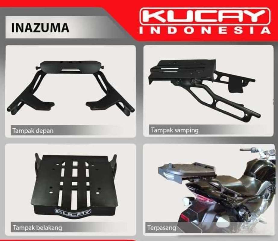 Promo Bracket Geser Kucay Suzuki Inazuma Universal Box Motor Givi Shad ...