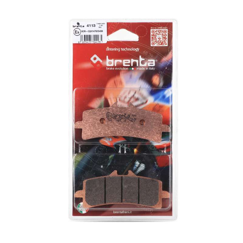 Promo Kampas Rem Sintered Brenta Brembo M4/gp4rs Br4113 Diskon 9 Di