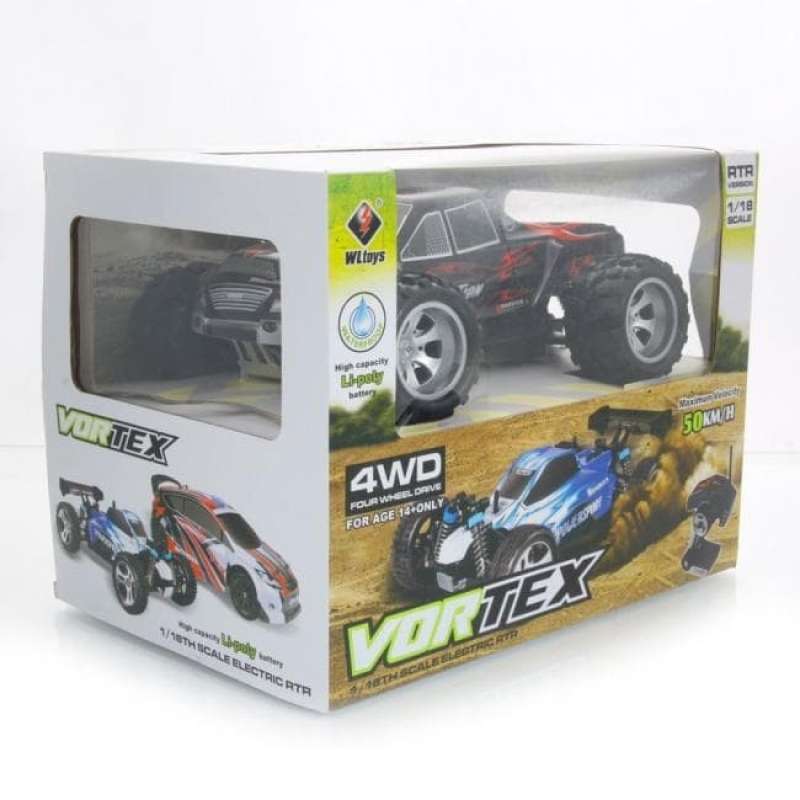 Promo Wltoys Vortex Monster Truck Skala 118 A979 Rtr Black Diskon 50 Di Seller Tocko99