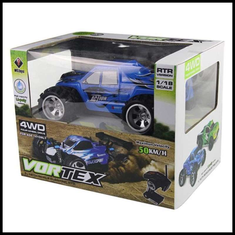 Promo Wltoys Vortex Monster Truck Skala 118 A979 Rtr Black Diskon 50 Di Seller Tocko99