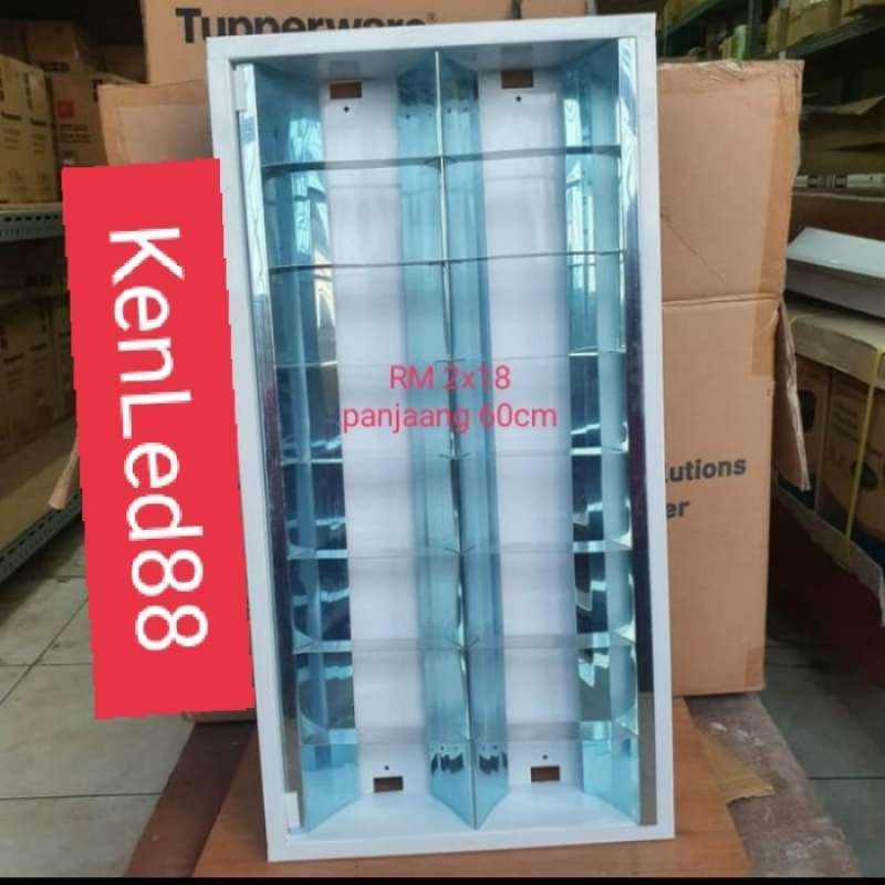 Promo Kap Lampu Rm Inbow 2x18/2x8w Housing Tl Neon Led Inbow 60cm ...