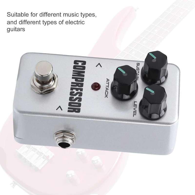 Mini 9v Compressor Promo Mini Pedal Compressor Efek Gitar True Bypass 9v Cfp2 Kalimba Alat ...