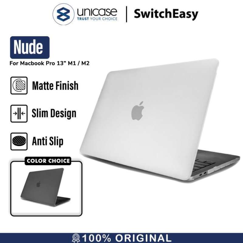 Case Macbook Pro 13 2016 2020 SwitchEasy Nude Hardcase Matte Clear