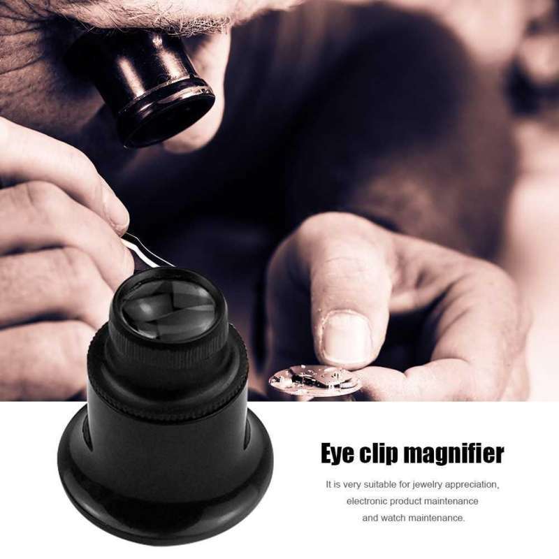 Glass Disc Magnifier Promo Ootdty Kaca Pembesar Handheld Magnifier Glass Lup Magnifier 22mm ...