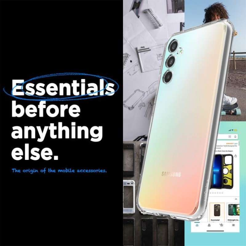 Spigen Galaxy A34 Case Ultra Hybrid - Crystal Clear ACS05904