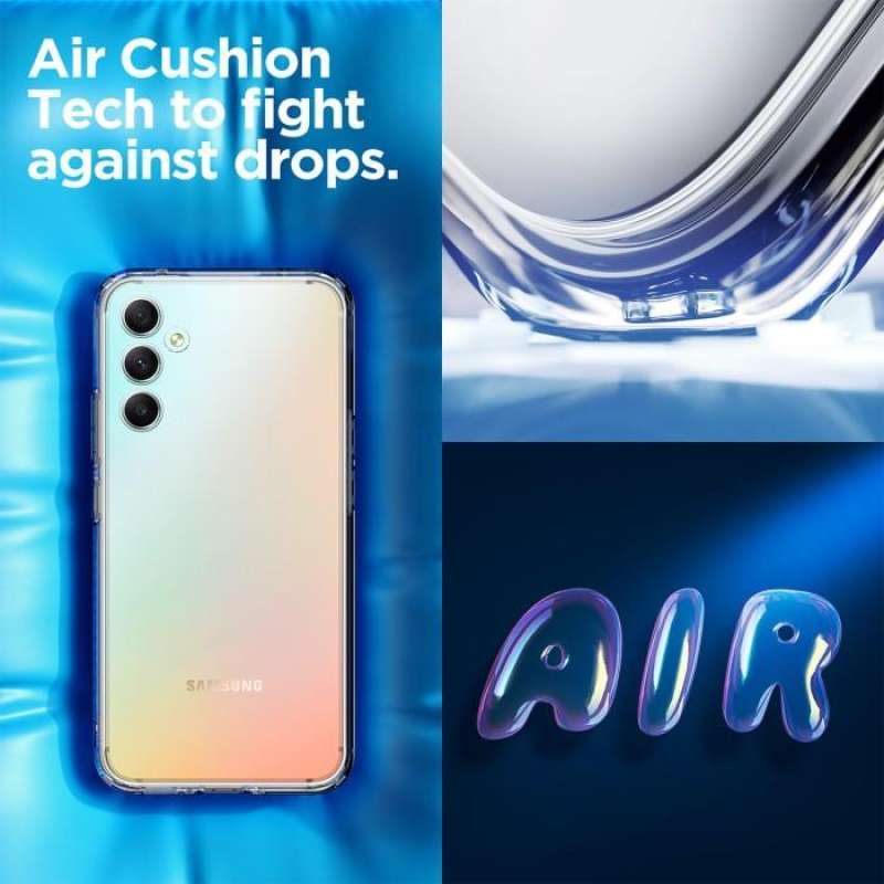 Spigen Galaxy A34 Case Ultra Hybrid - Crystal Clear ACS05904