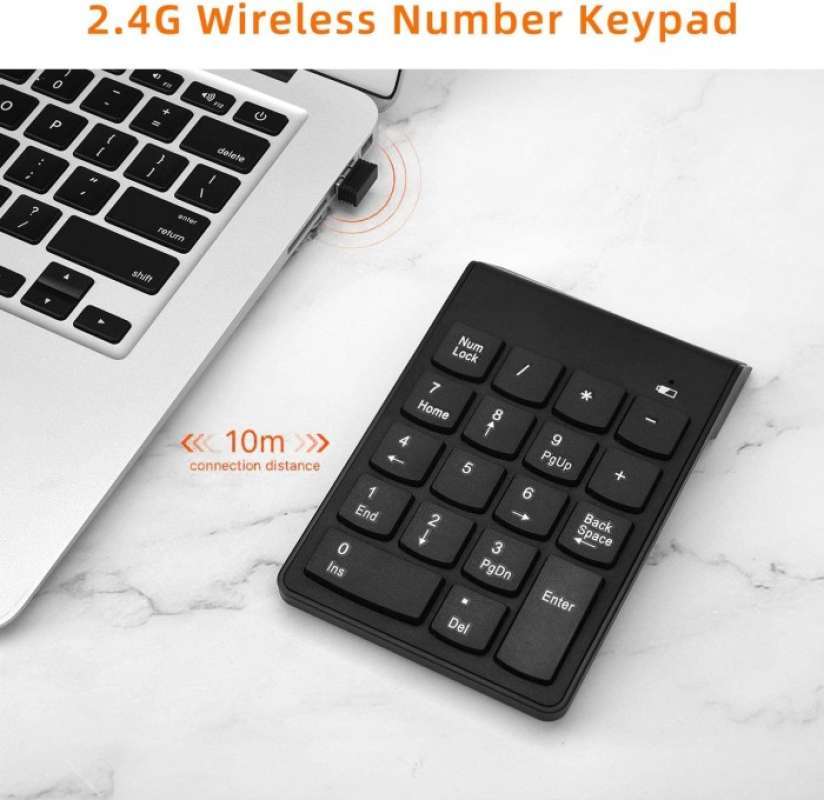 Mini Keyboard Num Lock Jual Keyboard Numeric Keypad Mini Numpad Numlock 18 Keys 2.4g Di Seller ...