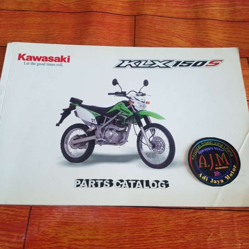 Jual Buku Part Katalog Catalogue Catalog Copian Kawasaki Klx 150 S