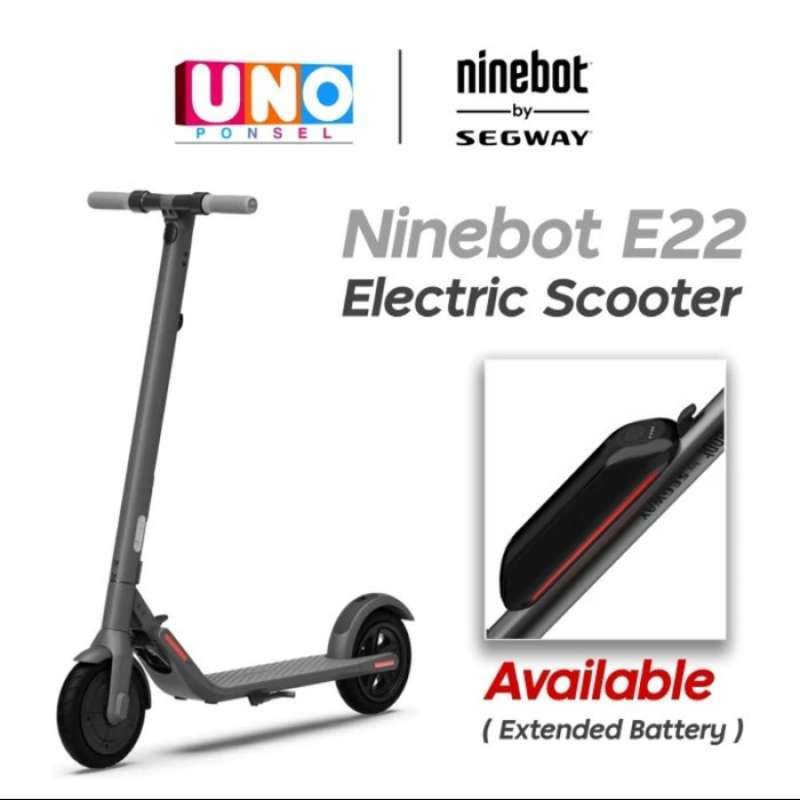 Jual Segway Ninebot Kick Scooter E22 & Battery E22 Es1 Es2 Extended ...