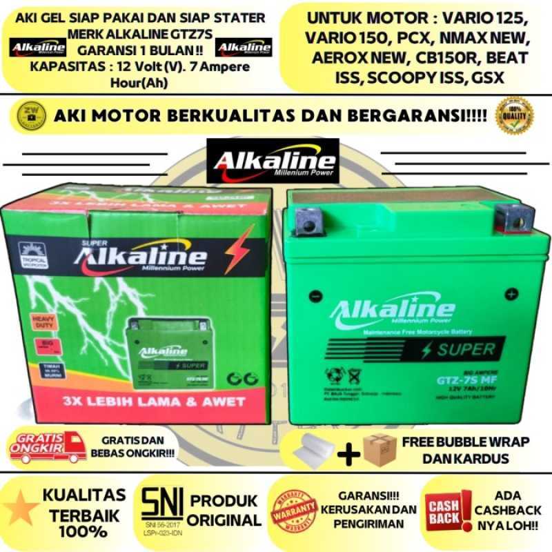 Promo Aki Motor Satria Fu 150, Sonic 150, Supra Gtr, Adv, Klx Gtz7s