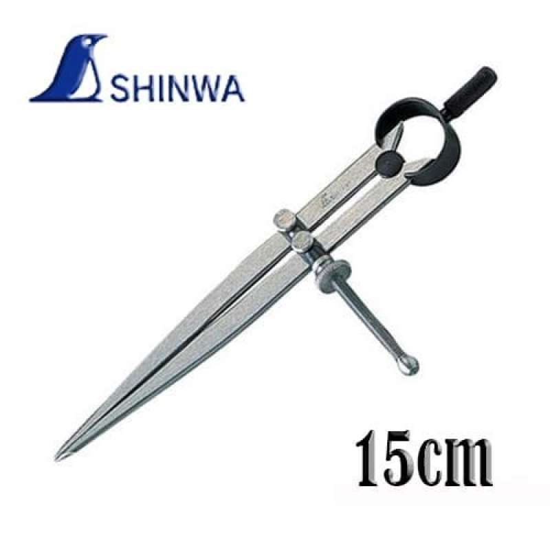 Jual Shinwa Divider A 15cm With Spring / Shinwa 73059 / Jangka Shinwa