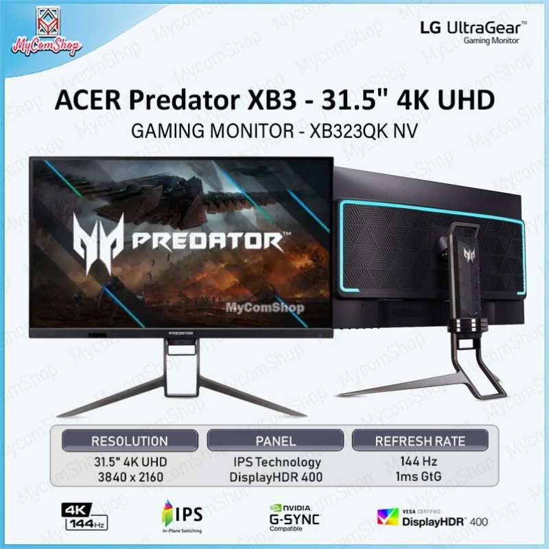 G Sync Predator 4k Gaming Monitor Acer Predator CG437K 43