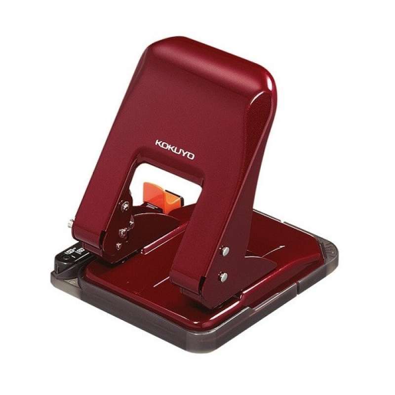 Kokuyo Two-hole Punch Rakuake Paper Size 52 Cards With Guide