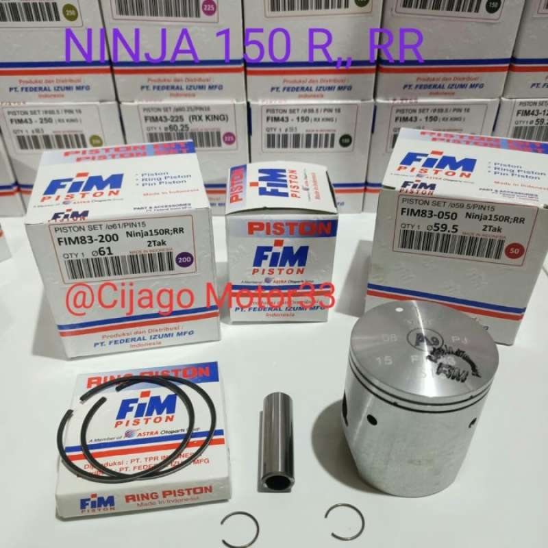 Piston kawasaki rr 150 cheap
