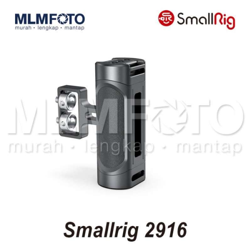 SMALLRIG Maniglia laterale girevole con Trigger Rec per fotocamere mirrorless selezionate, per Sony Alpha 7 IV/Alpha 7R V / A7 III / FX3 / Alpha 9, compatibile con batteria F550/570, controllo