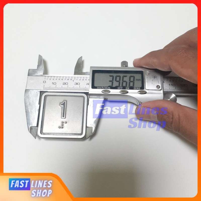 Jual Push Button Tombol Lift Tvla Braille Elevator Spare Part Lift Di ...