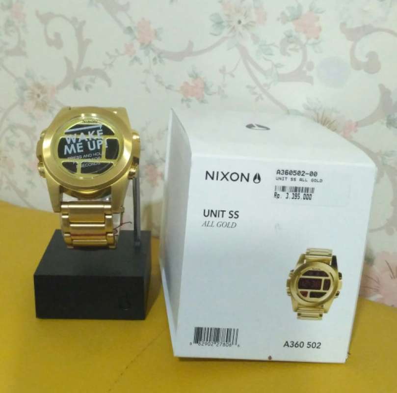 Nixon unit gold online
