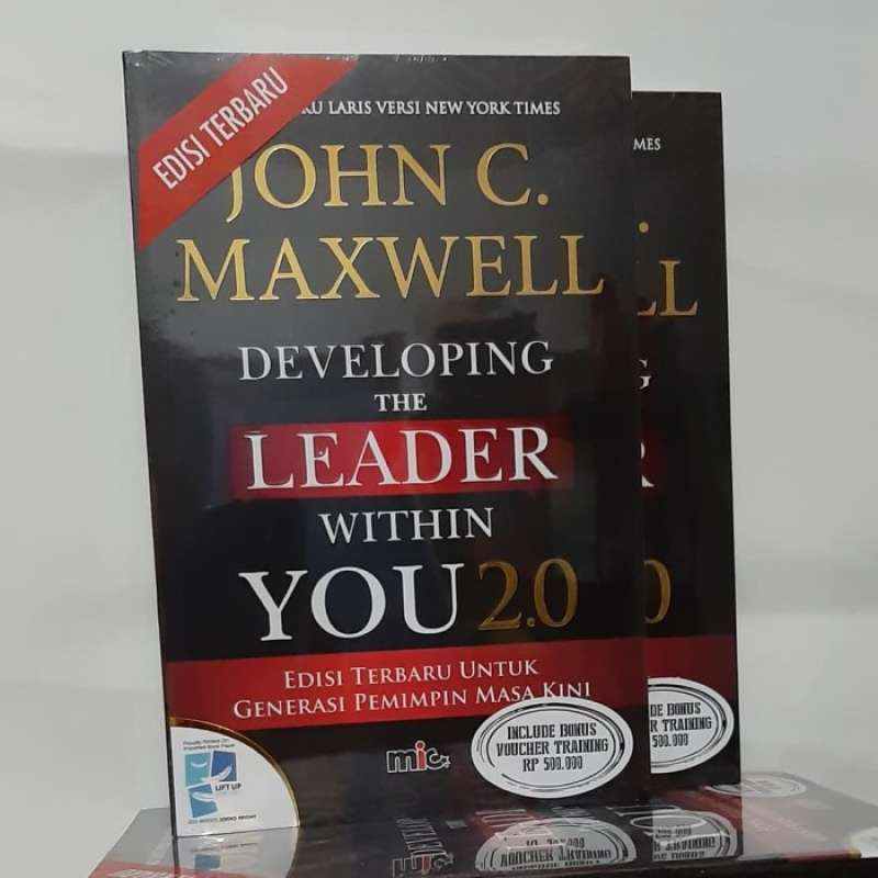 Promo Ori Buku Developing The Leader Within You John C Maxwell Diskon ...