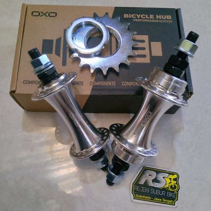 Fixie FixedGear Bicicletta Anteriore Posteriore Back Bicicletta - Foto 9