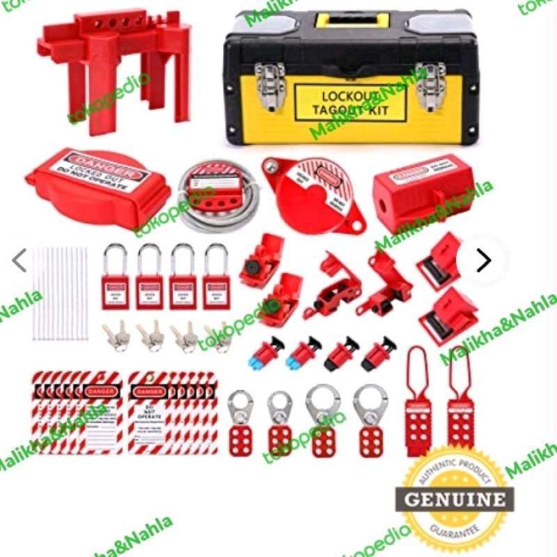 Promo Lockout Tagout - Lock Out Tag Out Kit Safety Padlocks Kebayoran ...