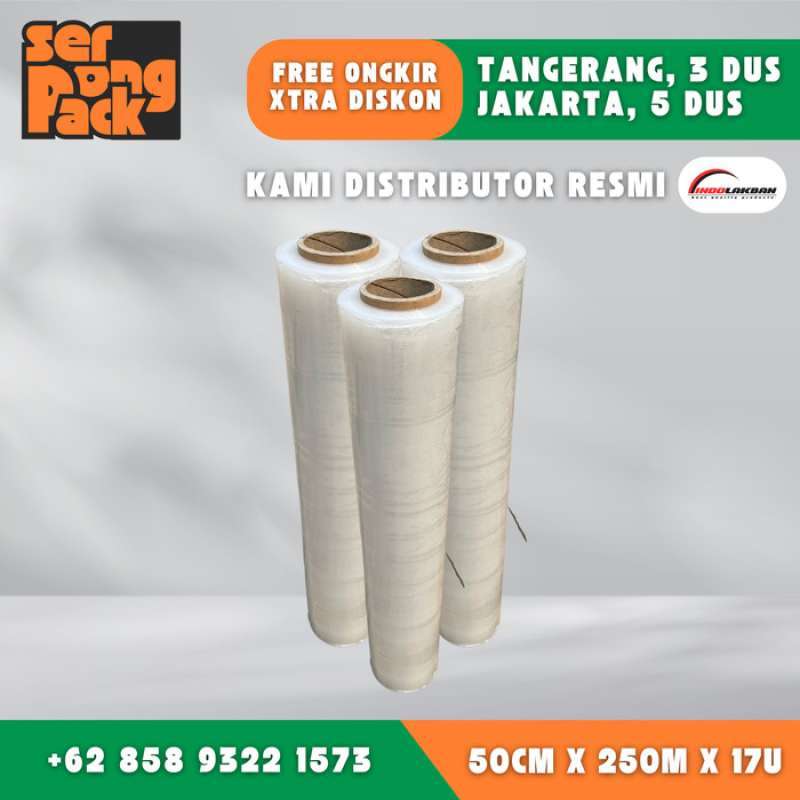 Protezione Pallet Nera Pellicola Termoretraibile Per Pallet Nera - Extra Resistente, 500mm X 250m, 25mu, 6 Rotoli, Nuovo! Pellicola Per Imballo - Foto 2