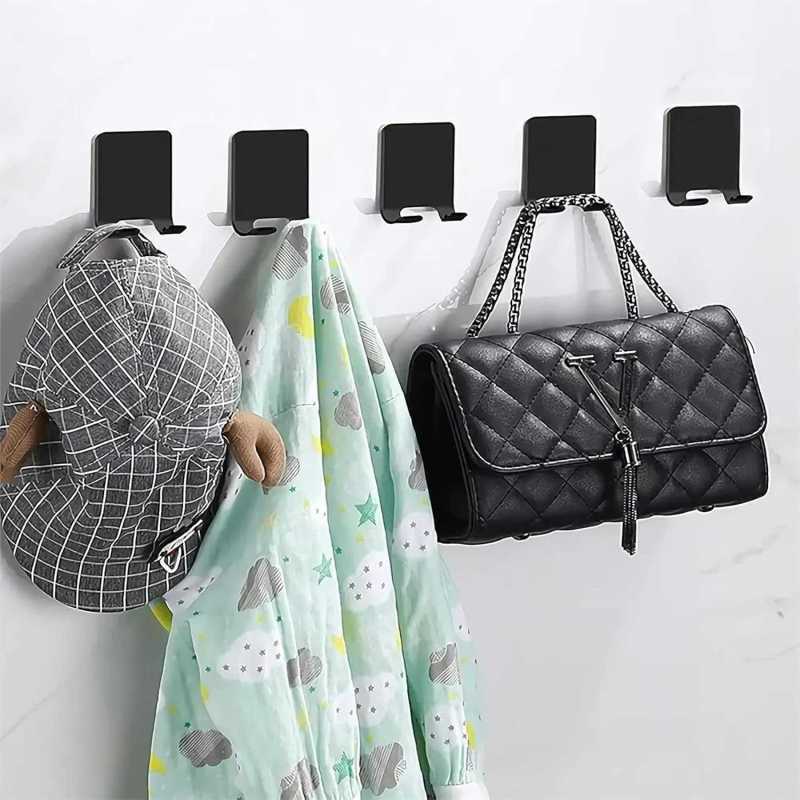 Jual Taffhome Gantungan Dinding Adhesive Wall Hook Stainless Steel