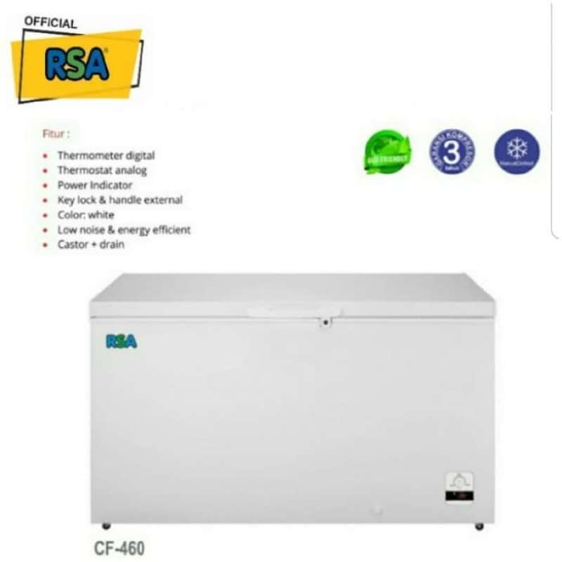 Cf 460 Promo Rsa Chest Freezer Cf-460 / Cf 460 Garansi Resmi Diskon 23% Di ...
