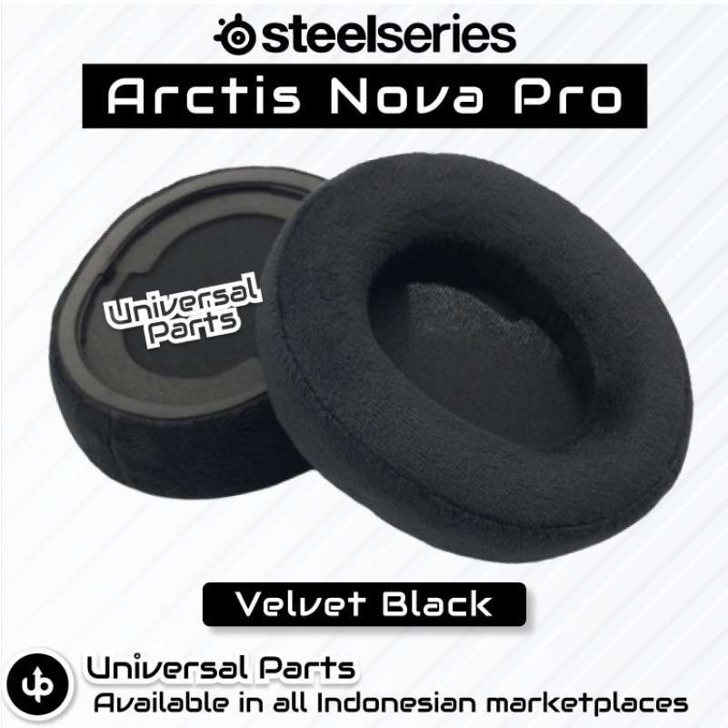 Earpad Steelseries Arctis Nova Pro Wireless Earpad Earcup Ear Pad Cup  Cushion Foam Spons Busa Pengganti Replacement