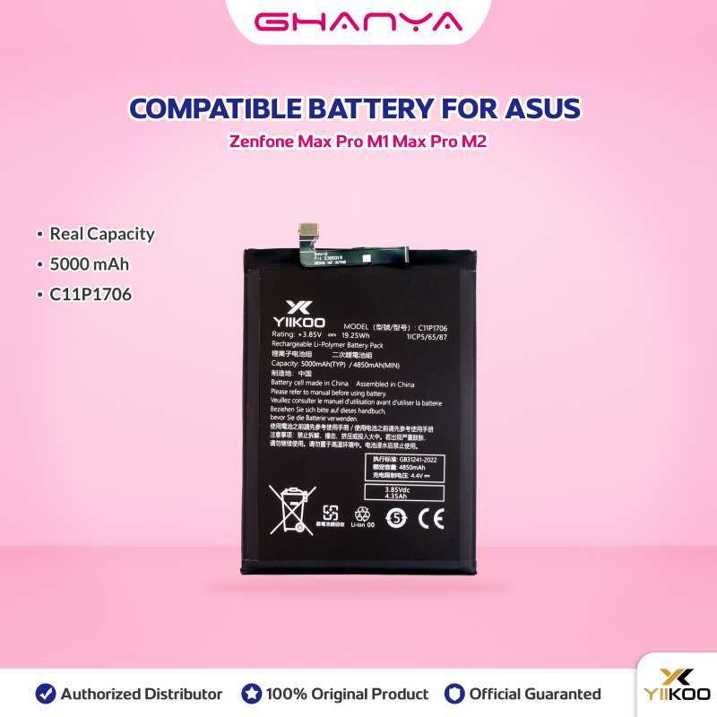 Jual Baterai C11p1706 Asus Zenfone Max Pro M1 Max Pro M2 Batre