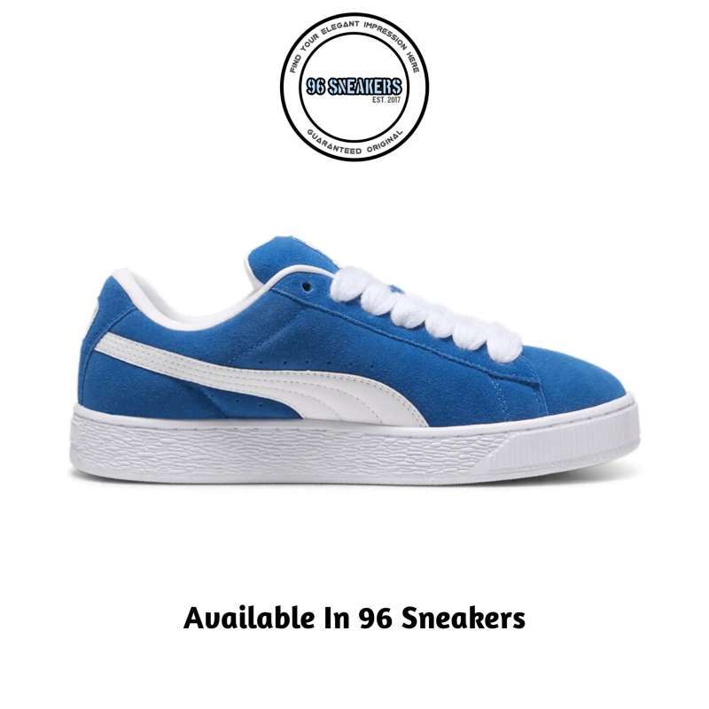 Sepatu Sneakers Unisex Puma Suede XL Blue 395205 01 ORIGINAL