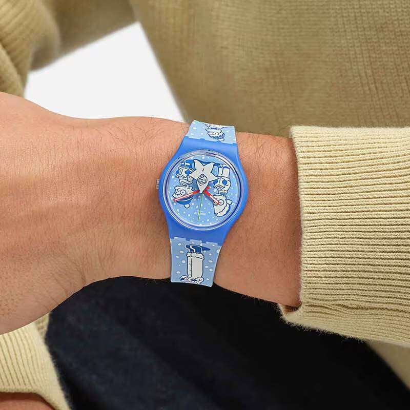 Jual Original 100%!! Swatch The Simpsons Series Suoz361 Jual Original 100%!! Swatch The Simpsons Series Suoz361