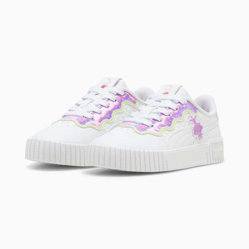 Puma Kids X Carina Trolls PS PUMA White-Mauved Shoes (39890201)
