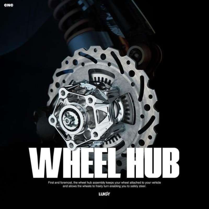 Jual Hub Velg Luigy Hs 02 Cnc 5 Hole Ice Blue Vespa Sprint Primavera Lx ...