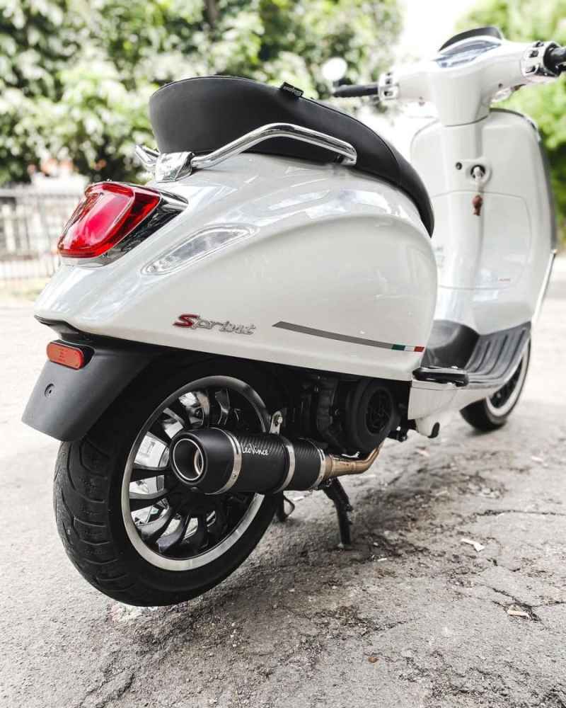 Jual Knalpot Leovince Exhaust Gp Corsa Carbon Evo Vespa Sprint