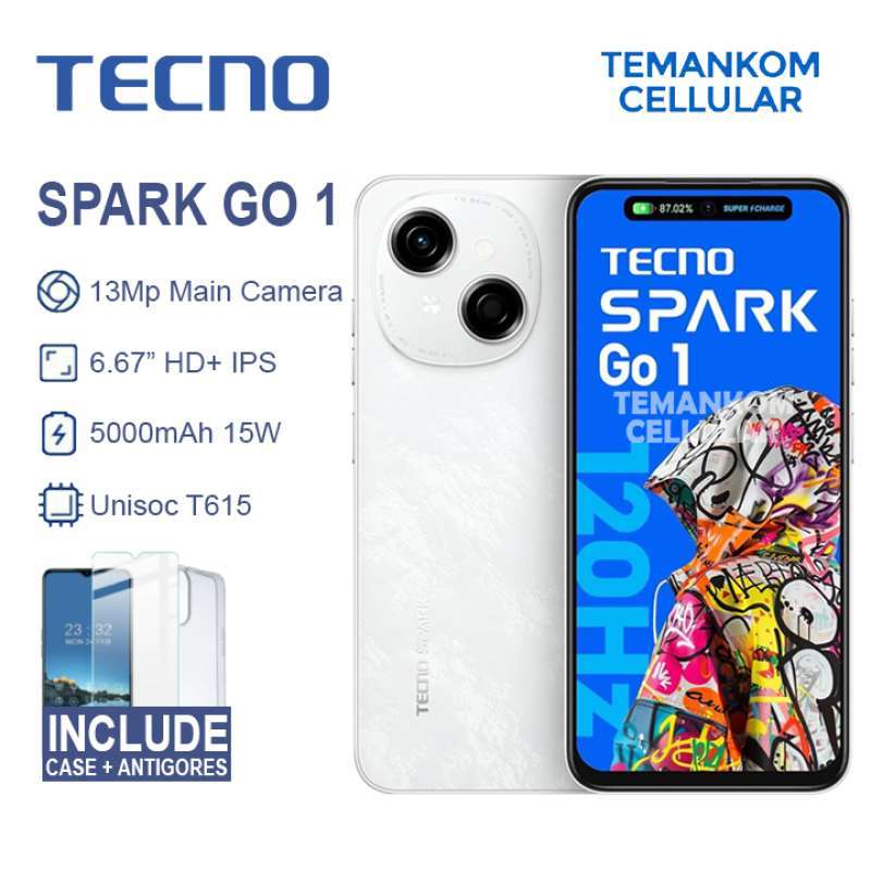 Harga & Spesifikasi Tecno Spark Go 1 RAM 8/256