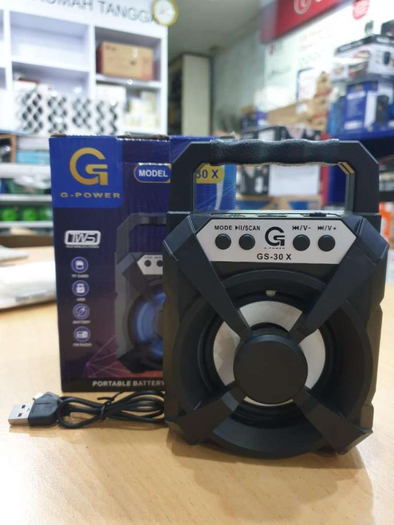 Jual Speaker G-power Gs-30x Gs-30 Hifi Portable Wireless Bluetooth