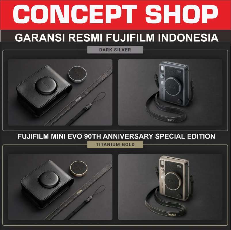 Jual Concept Shop Instax Mini Evo 90th Anniversary Special