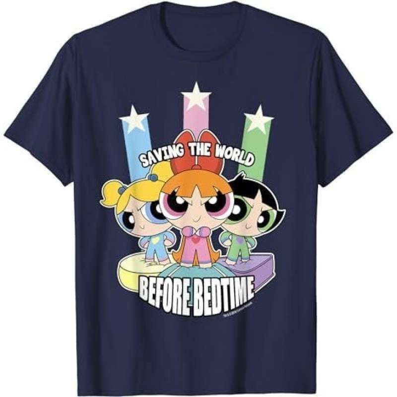 Promo Kaos Baju Distro Cn The Powerpuff Girls Saving The World