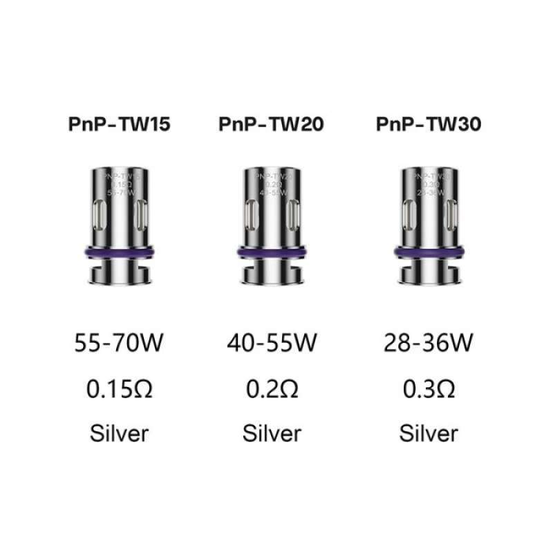 Promo Voopoo Coil Pnp Tw Series 0.15 0.2 0.3, Authentic Pnp-tw Drag H80s  E60 Diskon 20% Di Seller Massimo - Pagedangan, Kab. Tangerang