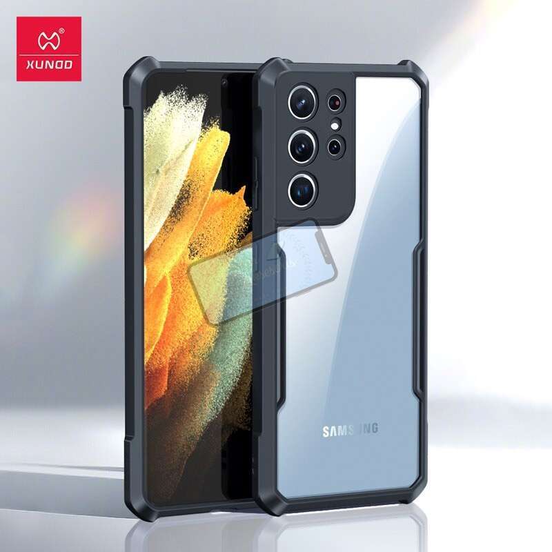 Samsung S21 l S21 Plus l S21 Ultra Case XUNDD Original Hard Soft Case  Silikon Bening