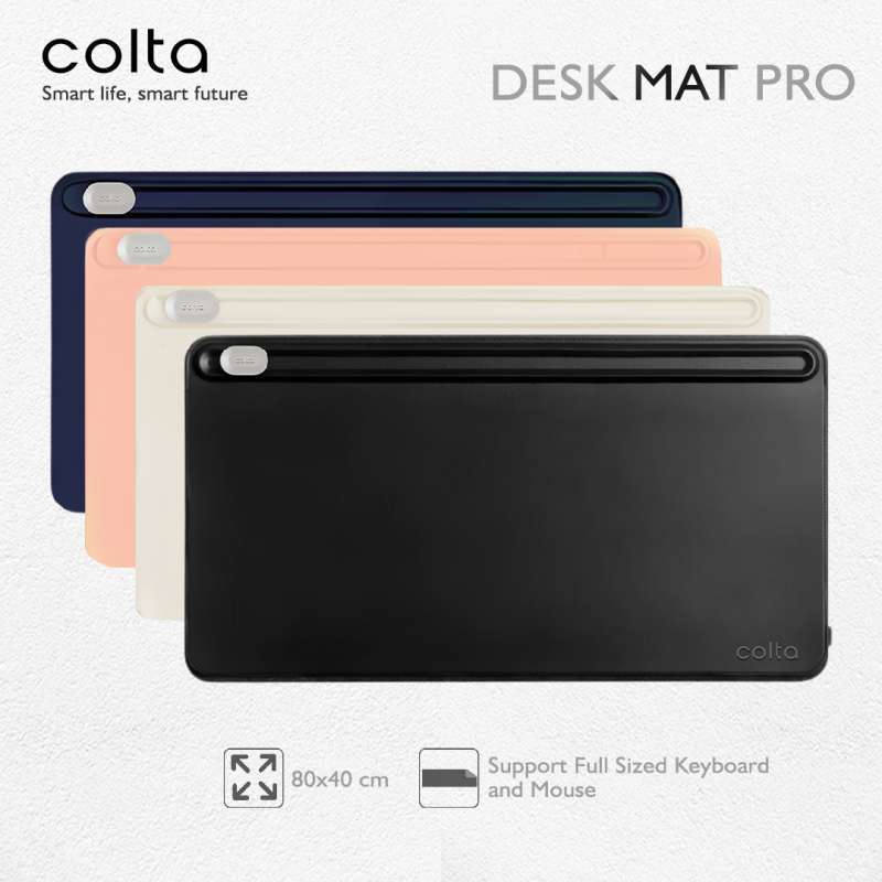 Jual Colta Desk Mat Pro Mouse Pad Kerja Mouse Pad Gaming Kulit Leather ...