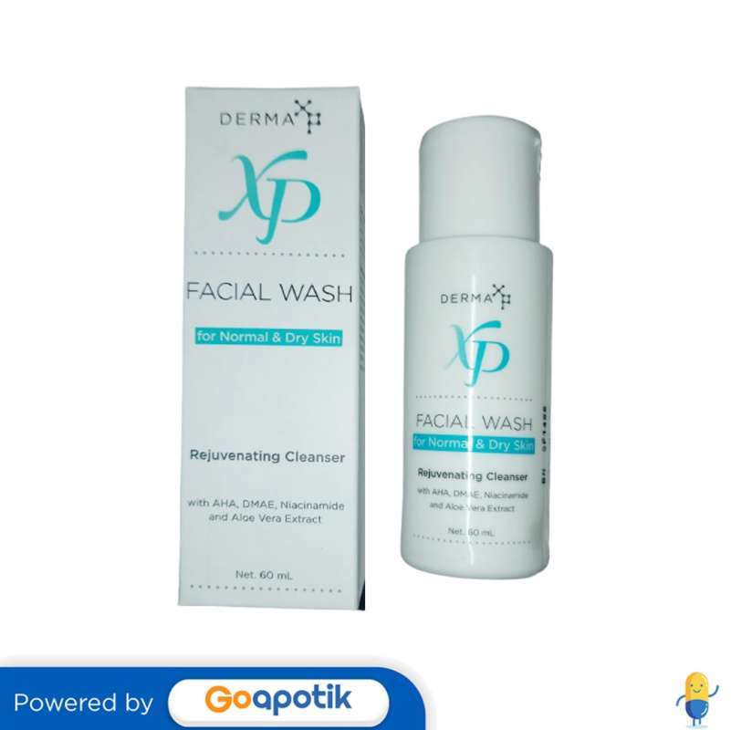 Jual Derma Xp Facial Wash For Normal & Dry Skin 60 Ml Botol Di Seller ...