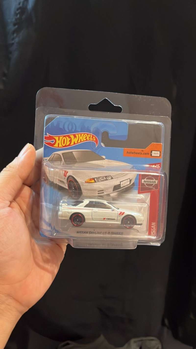 Jual Hotwheels Skyline Gtr R32 Bcnr32 Putih Short Card Hot Wheels