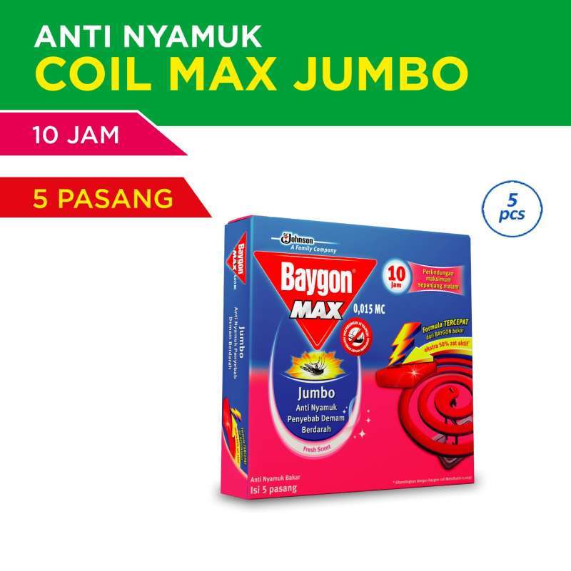 Baygon Coil Jumbo Max Merah