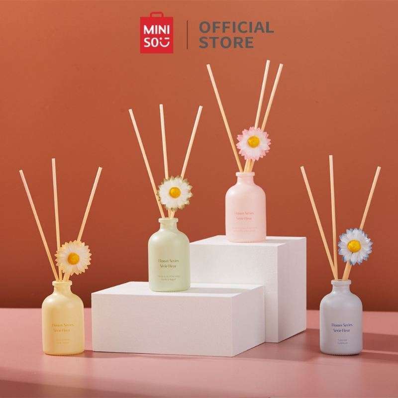 Promo Miniso Reed Diffuser Vanilla Pengharum Ruangan Aromaterapi