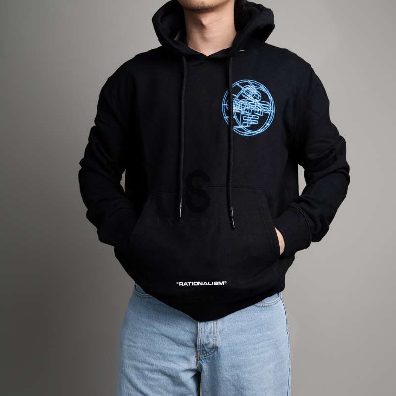 Jual Off White Hoodie 3d Crossed Slim Fit Ss20 ( 100% Authentic