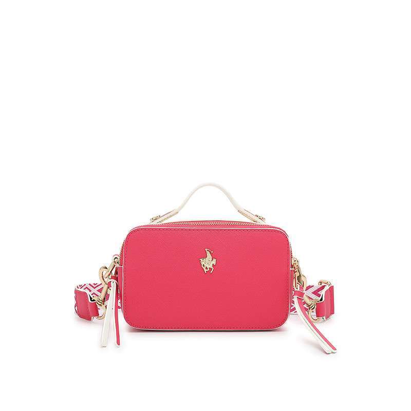 Swiss Polo Women's Sling Bag Crossbody Bag Fuschia Wanita