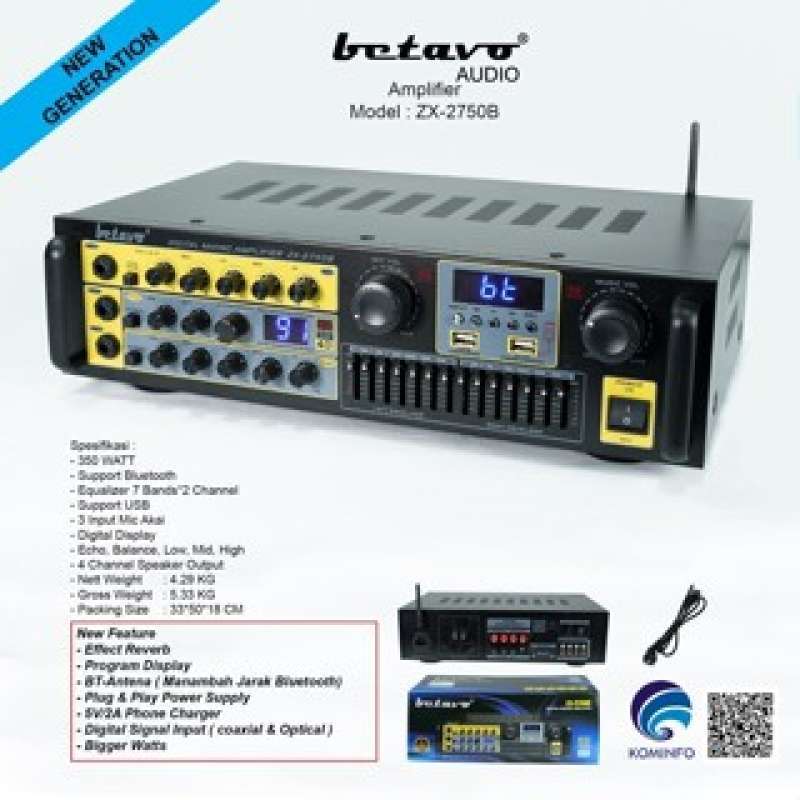 Power Amplifier Bt 3 Channel 🔥 - Tukar Tambah & Harga 2026