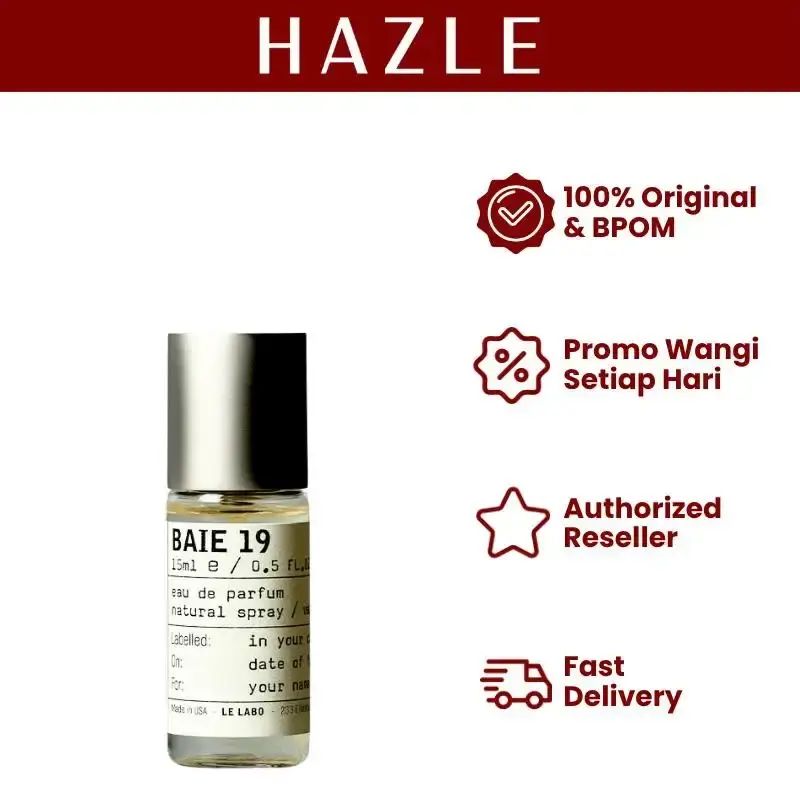 Jual Le Labo Baie 19 Unisex Edp 15 Ml Di Seller Hazle - Lemo, Kab